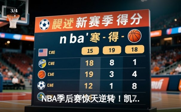 NBA季后赛惊天逆转！凯尔特人加时险胜雄鹿，塔图姆46分创纪录 - 3